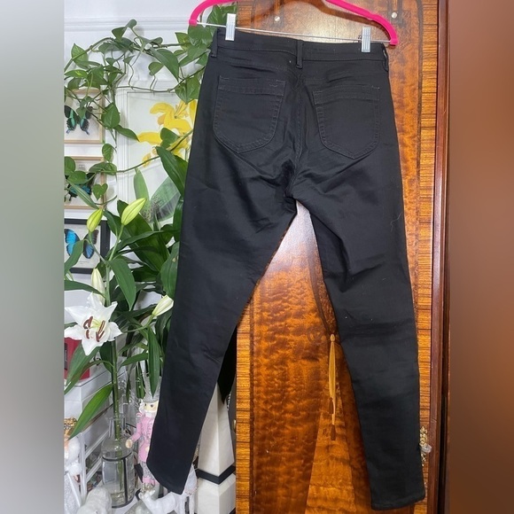 Reiss Stevie Skinny Jeans Black Size 30 - Picture 9 of 11
